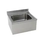 image of Eagle Group F1916-3VP 24" Mop Sink, 20"W x 16"L x 8"D Bowl