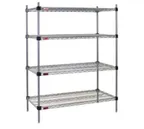 image of Eagle Group F2QA2-74-1872Z-X EAGLEbrite® Zinc Quad-Adjust® Starter Unit - 72"W x 18"D