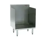 image of Eagle Group FBGR12-18 1800 Series Glass Rack Storage Unit, Flatboard Top