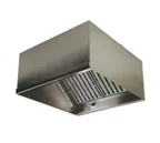 image of Eagle Group HES96-102 Specair Exhaust Hood, Wall Type, 102"W, 51"D