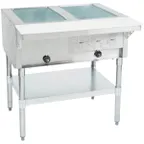 image of Eagle Group HT2-NG 33" Gas Hot Food Serving Counter, (2) Pan Capacity