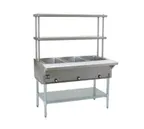 image of Eagle Group HT3-NG-FM-X 48" Gas Hot Food Serving Counter, (3) Pan Capacity
