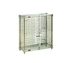 image of Eagle Group MSC2448 Stationary Mini Security Unit with Chrome Finish, 50" x 26" x 40"