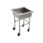image of Eagle Group MSS2020-3VP Soak Sink, Mobile, 24"W X 24"D X 33"H