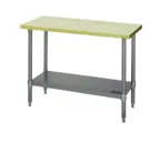 image of Eagle Group MT3060S Work Table, Wood Top, 60"W X 30"D, 1-3/4" Thick Hardwood Top