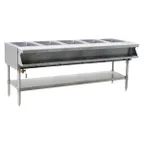 image of Eagle Group SHT5-208-3 79" Sealed Well Hot Food Table, (5) Pan Capacity