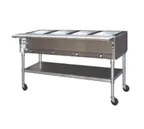 image of Eagle Group SPDHT5-240-3 81" Portable Hot Food Table, (5) Pan Capacity