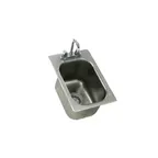 image of Eagle Group SR10-14-9.5-1-3VP Self-Rimming Drop-In Sink, One Compartment