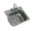 image of Eagle Group SR14-10-5-1 Self-Rimming Drop-In Sink, One Compartment