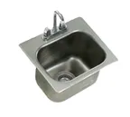image of Eagle Group SR14-10-9.5-1 Self-Rimming Drop-In Sink, One Compartment