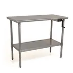 image of Eagle Group T2472SE-HA Ada/Ergonomic Height Adjustable Work Table, 72"W X 24"D
