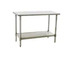 image of Eagle Group T30132SE 132" Stainless Steel Top 121" - Work Table