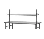image of Eagle Group TM72PRS 72" Table-Mounted Overshelf