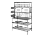 image of Eagle Group TSM3048C Microwave Prep Table, 48"W X 30"D X 74"H