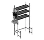 image of Eagle Group TSSP1436Z Sandwich Prep Station, 36"W X 26-1/2"D X 74"H
