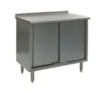 image of Eagle Group UCB2484SE 84" Cabinet Base Sliding Doors Work Table