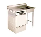image of Eagle Group UDT-5L-16/3-X 60" Soiled Undercounter Dishtable with Sink, 16 Gauge / Left - Flyer