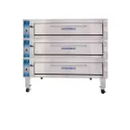 image of Bakers Pride EB-3-8-5736 74" Electric Triple-Deck Oven w/ Infinite Controls, 140°F - 550°F