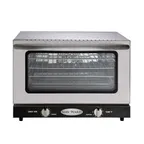 image of Serv-Ware ECO-47 Countertop Electric Convection Oven, Half Size, (4) Racks, 120V
