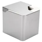 image of Edlund CSW-016 Pan Box, 1/6 Enclosure, 3/4 Hinged Lid, White/Steel Build, 41°F (4°C) 8‑Hour Hold