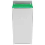 image of Edlund KR-50G Knife Rack – 12" Green Steel 9-Slot, Hold 1 Cleaver/2Chef, 3 Slicers, 4 Paring, 1 Steel