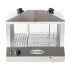 image of Serv-Ware EHS-01 Countertop Hot Dog Steamer, 100 Hot Dogs and 48 Buns