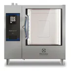 image of Electrolux Professional 219783 Full Size 10 Pan Gas Combi Oven w/ Touchscreen, Boiler, 188.856 BTU
