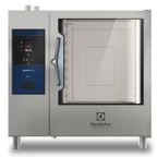 image of Electrolux Professional 219963 Full Size 10 Pan Gas Combi Oven w/ Digital Control, Boilerless, 140.792 BTU