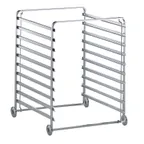 image of Electrolux Professional 922603 10 Tray Stainless Steel Single Mobile Tray Rack 