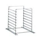 image of Electrolux Professional 922604 8 Tray Stainless Steel Single Mobile Tray Rack 