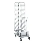 image of Electrolux Professional 922753 20 Tray Stainless Steel Mobile Tray Rack 