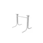 image of emu 1114 Table Base, 31-1/2" x 28-1/2" 2-Leg Base for Rectangular Tops 28" x 40" - 32" x 55"