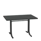image of emu 1139 Rectangular Outdoor Table System, 52.5 Lbs - 48" x 32" x 29.5"H