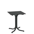 image of emu 1160 Square Outdoor Table System, 33.5 Lbs - 24" x 24" x 29"H, Beveled Edge