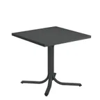 image of emu 1168 Square Outdoor Table System,46.5 Lbs - 32" x 32" x 29.5"H, Square Edge