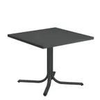 image of emu 1169 Square Outdoor Table  System, 54 Lbs - 36" x 36" x 29.5"H, Square Edge