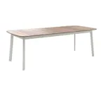 image of emu 251 Shine Rectangular Outdoor Teak Table - 88" x 40" x 29-1/2"H