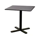 image of emu 525 Darwin Square Outdoor Tilt Top Table - 28" x 28" x 29"H, Dining Height