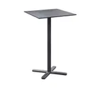 image of emu 528 Darwin Square Outdoor Tilt Top Table - 28" x 28" x 41-1/2"H, Bar Height