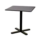 image of emu 529 Darwin Square Outdoor Tilt Top Table - 32" x 32" x 29"H, Dining Height
