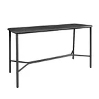 image of emu 538 Yard Rectangular Outdoor Bar Table - 72" x 28" x 41-1/2"H