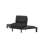 image of emu E769B Tami Lounge Corner w/ Slatted Bamboo & Aluminum Base Frame - Indoor/Outdoor