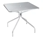 image of emu 801 32" Square Cambi Indoor/Outdoor Table w/ Umbrella Hole
