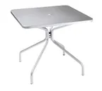 image of emu 824 36" Square Indoor/Outdoor Table w/ Umbrella Hole - 36" x 36" x 29-1/2"H