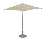image of emu 980 6 1/2 ft Square Top Shade Umbrella - Anodized Aluminum Pole