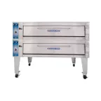image of Bakers Pride EP-2-8-5736 74" Double Deck Electric Pizza Oven