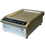 image of Equipex BGIC3600 12" Countertop Induction Griddle, Single Zone, Steel Plate, 3.6 kW, 208/240v 
