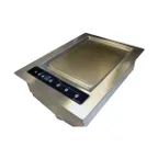image of Equipex DGIC3000 12" Drop In Induction Griddle, Single Zone, Steel Plate, 3.0 kW, 208/240v 