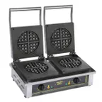 image of Equipex GED40 Sodir-Roller Grill Waffle Baker, Electric, Double