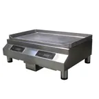 image of Equipex GLP6000 27" Countertop Induction Griddle, Two Zone, Steel Plate, 6.0 kW, 208/240v 